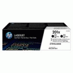 HP 201X, PACK 2 TONERS HAUTE CAPACITÉ NOIR