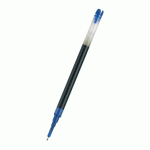 LOT DE 2 - RECHARGE POUR STYLO ENCRE GEL PILOT POINTE FINE 0,5 MM ENCRE BLEU