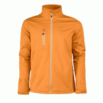 PRINTER RED VERT VESTE SOFTSHELL HOMMES ORANGE - TAILLE L