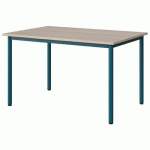 TABLE MALIBU 120X80 T5 4P STRA ABS ACACIA/BLEU 5025