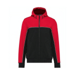 VESTE DE TRAVAIL SOFTSHELL BICOLORE BIONIC FINISH® ECO WK. DESIGNED TO WORK NOIR / ROUGE S - NOIR / ROUGE