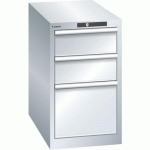 ARMOIRE GRIS CLAIR 411X725X700 AVEC 3 TIR. 75KG _ 78.447.020 - LISTA