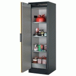 ARMOIRE QCLASSIC90-BAC-599-GAUCHE-ACIER-CAILLEBOTIS-JAUNE-3