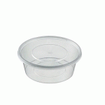 BARQUETTE RONDE SOLIA + COUVERCLE 300 ML (VENDU PAR 450)