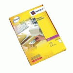 ETIQUETTE ADRESSE LASER 289,1 X 199,6 MM AVERY L7167-100 BLANCHE - BOÎTE DE 100