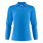 PRINTER SURF PRO L/S POLO PIQUE FEMMES OCEAN BLEU - TAILLE M