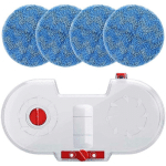 TLILY - RÉSERVOIR D'EAU AMOVIBLE ET TAMPONS DE VADROUILLE LAVABLES, ENSEMBLE D'ACCESSOIRES POUR ACCESSOIRE DE VADROUILLE ÉLECTRIQUE POUR DYSON V11