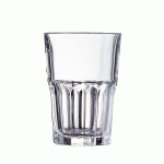 VERRE À LONG DRINK EMPILABLE 31CL AVEC REPÈRE DE REMPLISSAGE À 0,3L ARCOROC GRANITY FH35