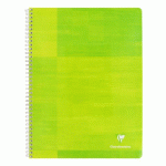 LOT DE 5 - CAHIER SPIRALE CLAIREFONTAINE METRIC A4+ 24 X 32 CM PETITS CARREAUX 180 PAGES