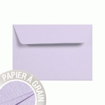 PAQUET DE 5 ENVELOPPES GRAIN DE POLLEN 114X162MM 120G/M² - FLEUR DE LIN - LOT DE 10