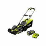 RYOBI - TONDEUSE - 36V MAXPOWER BRUSHLESS - COUPE 46CM - 1 BATTERIE 5.0AH - 1 CHARGEUR - RLM36X46H50PG