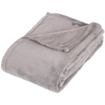 PLAID MICROFIBRE GRIS 125X150CM - ATMOSPHERA CRÉATEUR D'INTÉRIEUR - GRIS