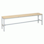 BANC À LATTES BOIS - L. 160 CM