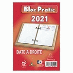 BLOC ÉPHÉMÉRIDE DATE À DROITE 2027