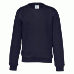 COTTOVER SWEATSHIRT COL ROND ENFANT - CERTIFIÉ GOTS MARINE - TAILLE 6 ANS