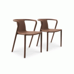 FAUTEUIL DE JARDIN EMPILABLE DIEGO TERRACOTTA EN LOT - DCBGARDEN