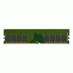 KINGSTON - DDR4 - MODULE - 8 GO - DIMM 288 BROCHES - 3200 MHZ - MÉMOIRE SANS TAMPON