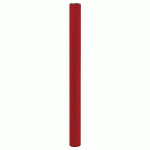 POTELET PROVINCE Ø 76 MM INOX BROSSÉ - ZINC ROUGE FONCÉ 3004 - PROCITY