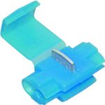 SACHET 100 CONNEXIONS CLIPS BLEU