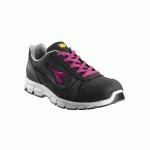 BASKETS DE SÉCURITÉ FEMMES RUN LOW ESD S3 SRC NOIR/FUCHSIA P38 - DIADORA - 701.175303