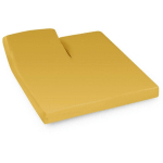 LINNEA - DRAP HOUSSE RELAXATION UNI 100% COTON ALTO - TR TÊTE RELEVABLE UNIQUEMENT 2X70X190 CM - JAUNE BOURDON