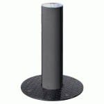 BORNE RÉTRACTABLE Ø 16 CM INOX BROSSÉ - ZINC GRIS PROCITY - PROCITY