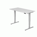 BUREAU ÉLECTRIQUE SÉRIE XDSM 160CM BLANC - HAMMERBACHER