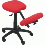 CHAISE DE BUREAU LIÉTOR - ROUGE - PIQUERAS Y CRESPO