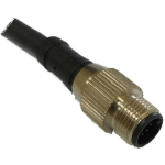 CONNECTEUR PRÉ-CÂBLÉ RS PRO 12 CONDUCTEURS , M12 MÂLE, 2M ( PRIX POUR 1 )