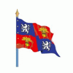 DRAPEAU DE PROVINCE HISTORIQUE GASCOGNE