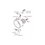 ENSEMBLE CUVE ARRIERE POUR LAVE LINGE LG 3045ER0048D