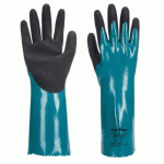 LOT DE 3 - PORTWEST AP60 GANT MANCHETTE SANDY GRIP LITE BLEU/NOIR - TAILLE XL - 1 PAIRE