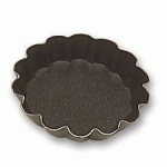 MOULE À TARTELETTE EXOPAN® ROND CANNELÉ 4.5 CM (VENDU PAR 25)