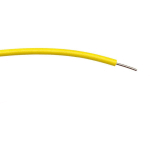 FIL ÉLECTRIQUE RS PRO BS4808 0,26 MM² 23 AWG, 1 KV C.A., PVC JAUNE, 100M ( PRIX POUR BOBINE DE 100 )