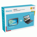 TABLETTE TACTILE SAMSUNG PACK GALAXY TAB S10FE+ 13,1'' 128 GO ANTHRACITE + BOOK COVER KEYBOARD