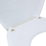 GELCO DESIGN - ABATTANT WC PLASTIQUE FIRST BLANC - BLANC