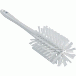 BROSSE CYLINDRIQUE AVEC MANCHE MOULÉ Ø90 MM BLANC - VIKAN