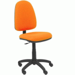 CHAISE DE BUREAU AYNA LAMA SANS ACCOUDOIRS - ORANGE - PIQUERAS Y CRESPO