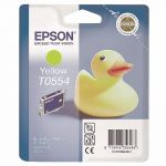 EPSON CARTOUCHE D'ENCRE CANARD T0554 J (C13T05544010) - COULEUR: JAUNE