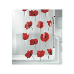 COLLECTION SPIRELLA POPPY , RIDEAU DE DOUCHE EN TEXTILE 180 X 200, 100% POLYESTER, MULTICOLORE