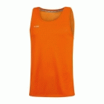 TANK TOP RUNNING SANS MANCHE - JAKO - RUN 20 ORANGE FLUO