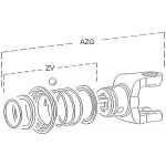 VERROUILLAGE AZG AGRASET 173 1''3/8 6C-21C