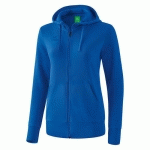 VESTE SWEAT À CAPUCHE - ERIMA - FEMME NEW ROYAL