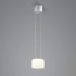 BANKAMP GRAND CLEAR SUSPENSION LED, 1FL, Ø 20 CM