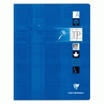 CAHIER TRAVAUX PRATIQUES PIQUÉ DÉFICIENTS VISUELS 17X22CM 64 PAGES GRANDS CARREAUX NOIRS 2,5MM AGRANDIS 10X10 + UNI COULEUR ALÉATOIRE - ASSORTIS - LOT DE 10