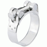 COLLIERS DE SERRAGE INOX W4 - SERRAGE 56 À 59 MM - 10 PIÈCES SERFLEX