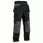 PANTALON DE TRAVAIL X1900 ARTISAN CORDURA® NYCO NOIR TAILLE 44 - BLAKLADER