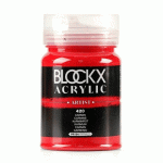 PEINTURE ACRYLIQUE FINE POT 500ML - CARMIN
