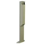 ROSSIGNOL CENDRIER 3L /PIED ARKEA AVEC SERRURE - GRIS CIMENT