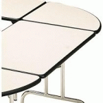 TABLE PLIANTE SABLE RECTANGULAIRE